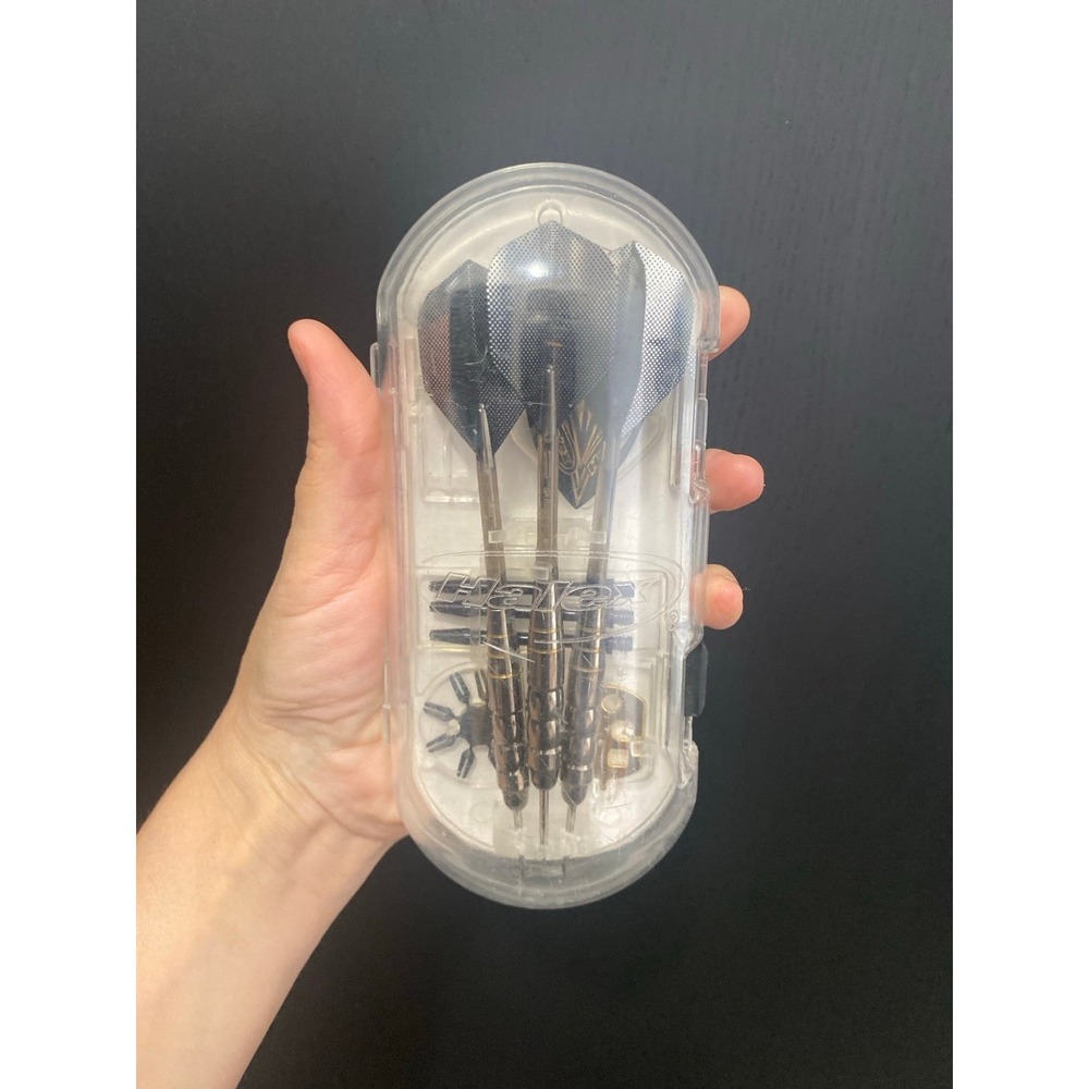 Halex Impact Metallic Coat Steel Tip Dart Set New